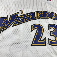 Men's Washington Wizards Michael Jordan White Swingman Player Jersey1