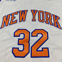 Men's New York Knicks Karl-Anthony Towns #32 Cream 2025/26 Swingman Jersey - City Edition