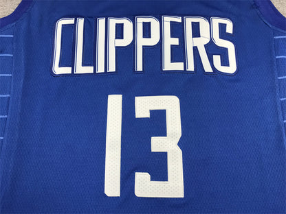 Men's LA Clippers Paul George #13 Royal 2022/23 Swingman Jersey1