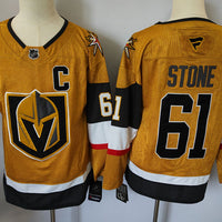 Men's Vegas Golden Knights Mark Stone #61 Fanatics Gold Player Jersey