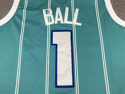 Men's Charlotte Hornets LaMelo Ball #1 Teal 2022/23 Swingman jersey1 - Icon Edition