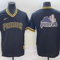 Men's San Diego Padres Black Cooperstown Collection Team Jersey1
