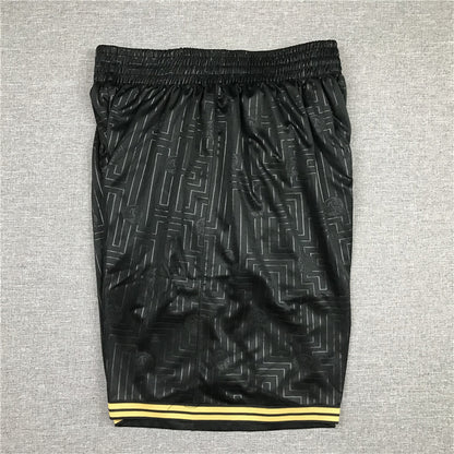 Men's Philadelphia 76ers Rat Year Limited Edition Black Basketball Shorts1