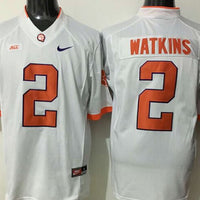 Men's Clemson Tigers Sammy Watkins #2 White Game Jersey