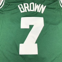 Men's Boston Celtics Jaylen Brown #7 Green 2022/23 Swingman Jersey1 - Icon Edition
