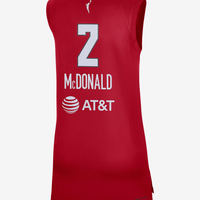 Men's Atlanta Dream Aari McDonald #2 Red Player Jersey