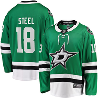 Men's Dallas Stars Sam Steel #18 Kelly Green Home Breakaway Jersey1
