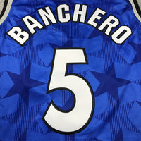 Men's Orlando Magic Paolo Banchero #5 Blue 2023/24 Swingman Jersey1 - Classic Edition