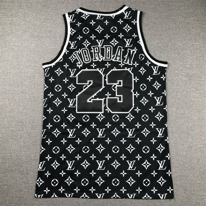 Men's Chicago Bulls Michael Jordan Mitchell & Ness Black 1997-98 Hardwood Classics Authentic Jersey1
