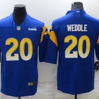 Men's Los Angeles Rams Eric Weddle #20 Blue Game Jersey1