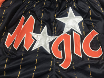 Men's Orlando Magic Black 2021/22 City Edition Basketball Shorts1
