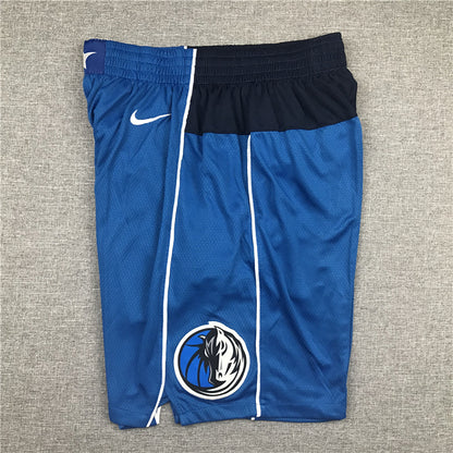 Men's Dallas Mavericks Blue Basketball Shorts1