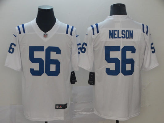 Men's Indianapolis Colts Quenton Nelson White Game Jersey1