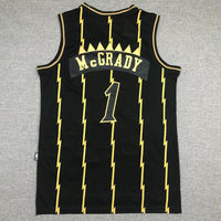 Men's Toronto Raptors Tracy McGrady Black 1998-99 Hardwood Classics Swingman Jersey1