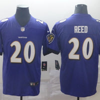 Ed Reed #20 Baltimore Ravens Purple Game Jersey - JerseysFreak