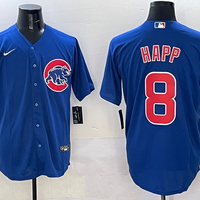 Men's Chicago Cubs Ian Happ #8 Royal Limited Player Jersey