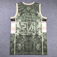 Men's Milwaukee Bucks Giannis Antetokounmpo #34 Brown Select Series Swingman Jersey1