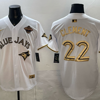Men's Toronto Blue Jays Matt Clement #22 White Player Jersey