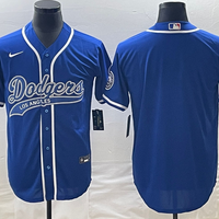 Men's Los Angeles Dodgers Royal Blank Jersey1 Joint Edition