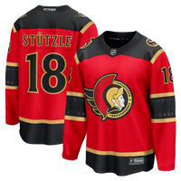Tim Stutzle #18 Ottawa Senators Red Alternate Breakaway Jersey - JerseysFreak