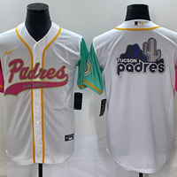 Men's San Diego Padres White City Connect Replica Team Jersey1 Joint Edition