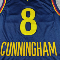 Men's Indiana Fever Sophie Cunningham #8 Navy Swingman Jersey