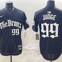 Men's New York Yankees Aaron Judge #99 Black Alternate Player Jersey