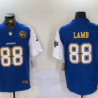Men's Dallas Cowboys CeeDee Lamb #88 Royal Game Player Jersey1