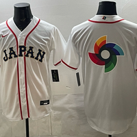 Men's Japan Baseball White 2026 World Baseball Classic Player Jersey