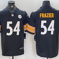 Men's Pittsburgh Steelers Zach Frazier #54 Black Game Jersey1