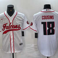 Men's Atlanta Falcons Kirk Cousins #18 White Player Jersey1 Joint Edition
