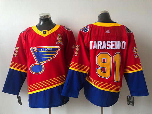 Men's St. Louis Blues Vladmir Tarasenko #91 Red Breakaway Player Jersey1