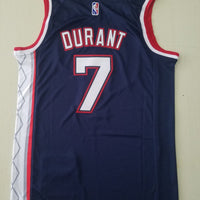 Men's Brooklyn Nets Kevin Durant Navy 2021/22 Swingman Jersey1 - City Edition