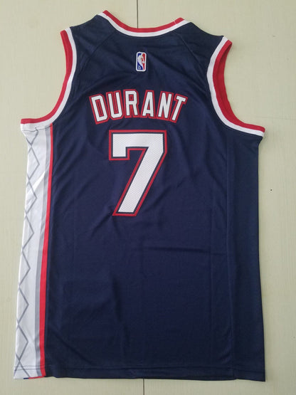 Men's Brooklyn Nets Kevin Durant Navy 2021/22 Swingman Jersey1 - City Edition