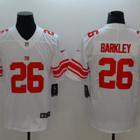 Men's New York Giants #26 Saquon Barkley Jersey1 White