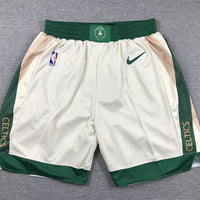 Men's Boston Celtics White 2023/24 Swingman City Edition Shorts1