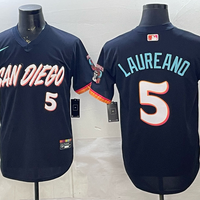 Men's San Diego Padres Ramon Laureano #5 Obsidian 2026 City Connect Stadium Jersey