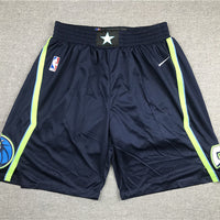 Men's Dallas Mavericks Navy City Edition Basketball Shorts1