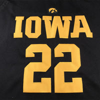 Men's Iowa Hawkeyes Caitlin Clark #22 Black Replica Game Jersey