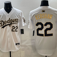 Men's Los Angeles Dodgers Clayton Kershaw #22 White Alternate Limited Jersey