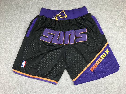 Men's Phoenix Suns Black Basketball Shorts1