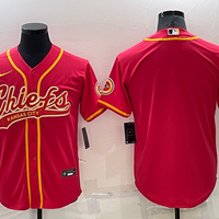 Men's Kansas City Chiefs Red Blank Jersey1
