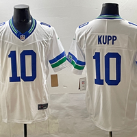 Men's Seattle Seahawks Cooper Kupp #10 White Alternate Game Jersey
