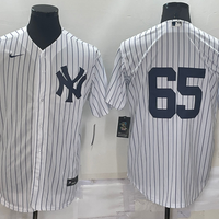 Men's New York Yankees Nestor Cortes Jr. #65 White Replica Player Name Jersey1