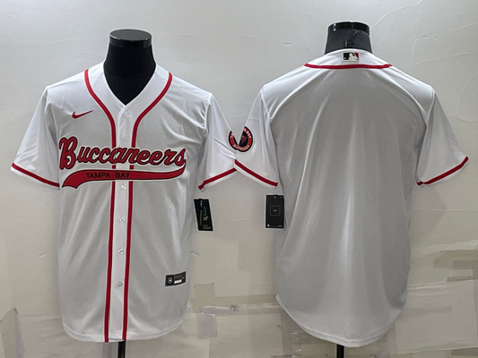 Men's Tampa Bay Buccaneers White Blank Jersey1