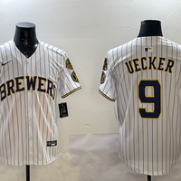 Bob Uecker Milwaukee Brewers White Jersey
