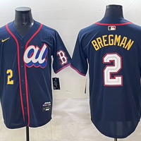 Men's American League Alex Bregman #2 Navy 2025 All-Star Edition Limited Player Jersey
