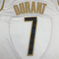 Men's Brooklyn Nets Kevin Durant #7 White Swingman Player Jersey1