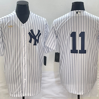 Men's New York Yankees Anthony Volpe #11 White Replica Player Name Jersey1
