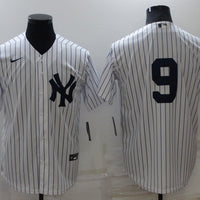 Men's New York Yankees Roger Maris #9 White Replica Player Name Jersey1